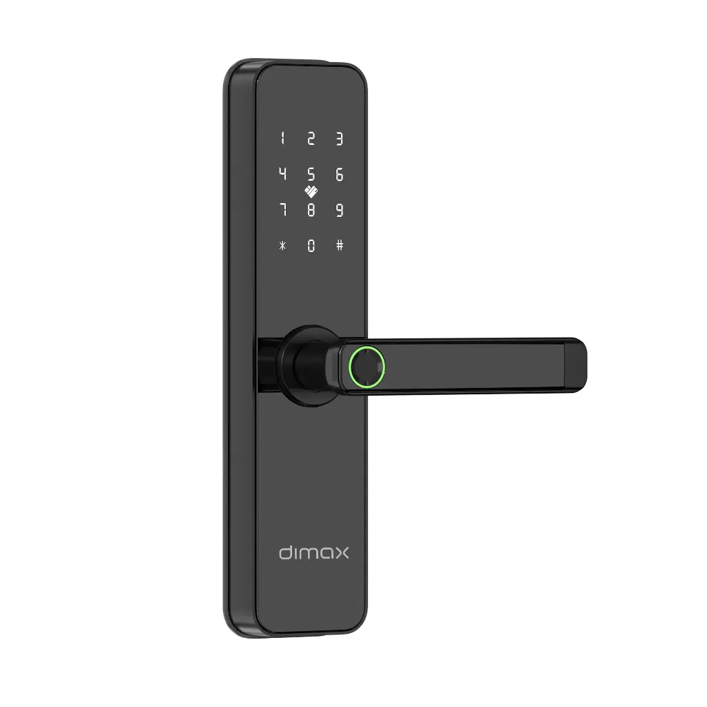 DIMAX - CERRADURA SMART COLOR NEGRA