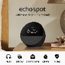 AMAZON - ALEXA ECHO SPOT 2024 NEGRO CONOCE EL ECHO SPOT
