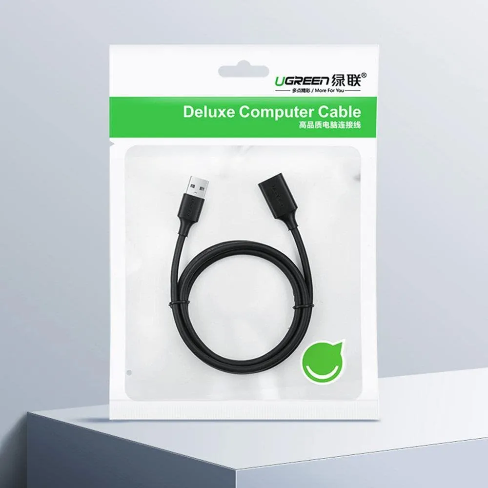 UGREEN - EXTENSION USB 2.0 MACHO A HEMBRA TIPO A 