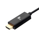 XTECH - CABLE CON CONECTOR USB TIPO-C MACHO A HDMI MACHO 