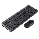 HAVIT - COMBO TECLADO Y MOUSE INALAMBRICO 2.4GHZ NEGRO 