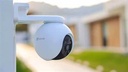 EZVIZ - CAMARA WIFI PT 3K(5MP), EXTERIOR, IR30M, LUZ BLANCA 20M 
