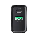 HAVIT - CARGADOR HAVIT NEGRO PD20W+QC3.0