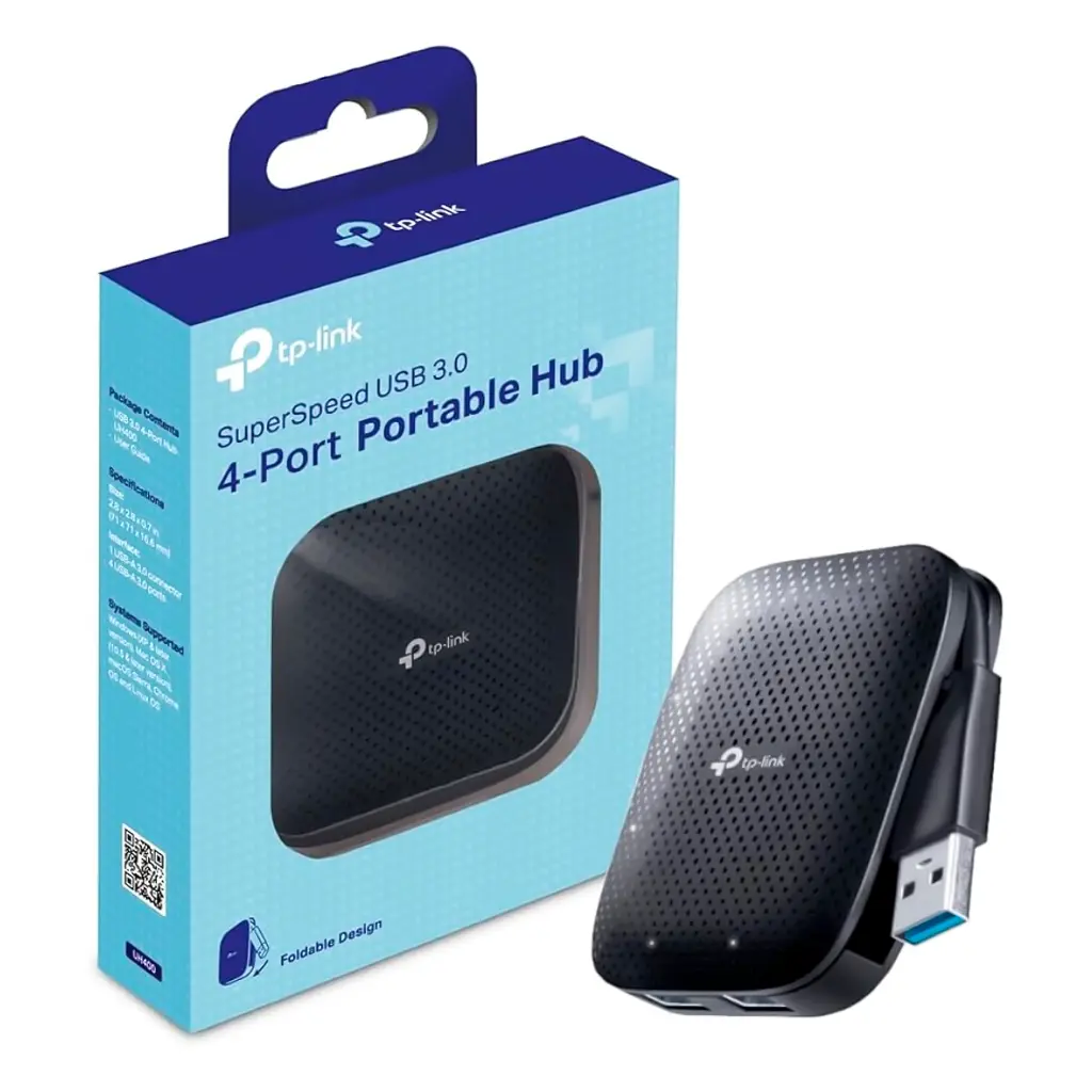 TP LINK - HUB PORTATIL USB 3.0 DE 4 PUERTOS 