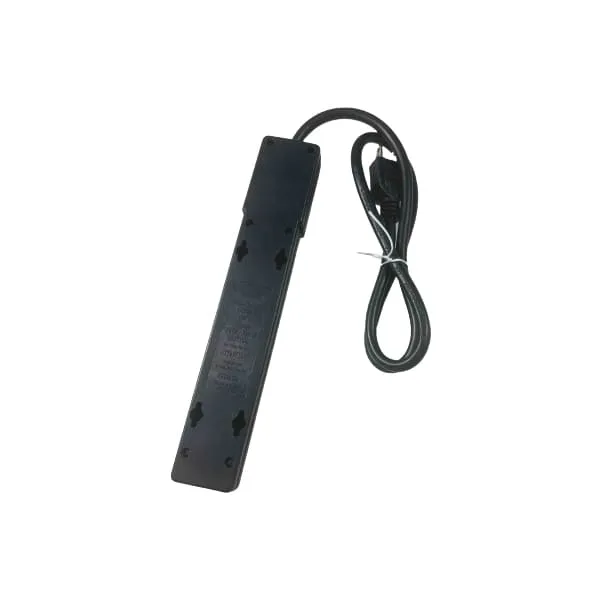 DIMAX - REGLETA CORTA PICOS 0,9MT DE 6 ENCHUFES