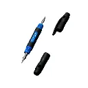DIMAX - DESTORNILLADOR ESTILO BOLÍGRAFO 4 EN 1