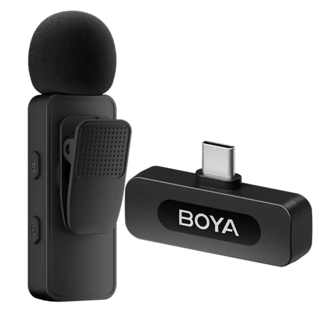 BOYA - MICROFONO INALAMBRICO 2,4GHz USB-C 