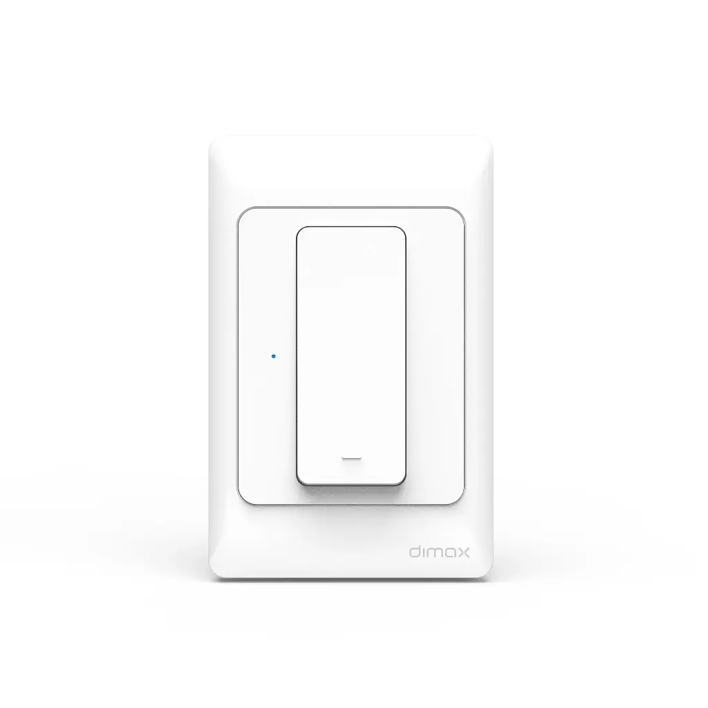 DIMAX - INTERRUPTOR SMART BLANCO WIFI 1 TOMA 