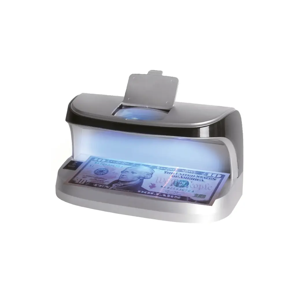 DIMAX - DETECTOR DE BILLETES FALSOS CON LED UV 