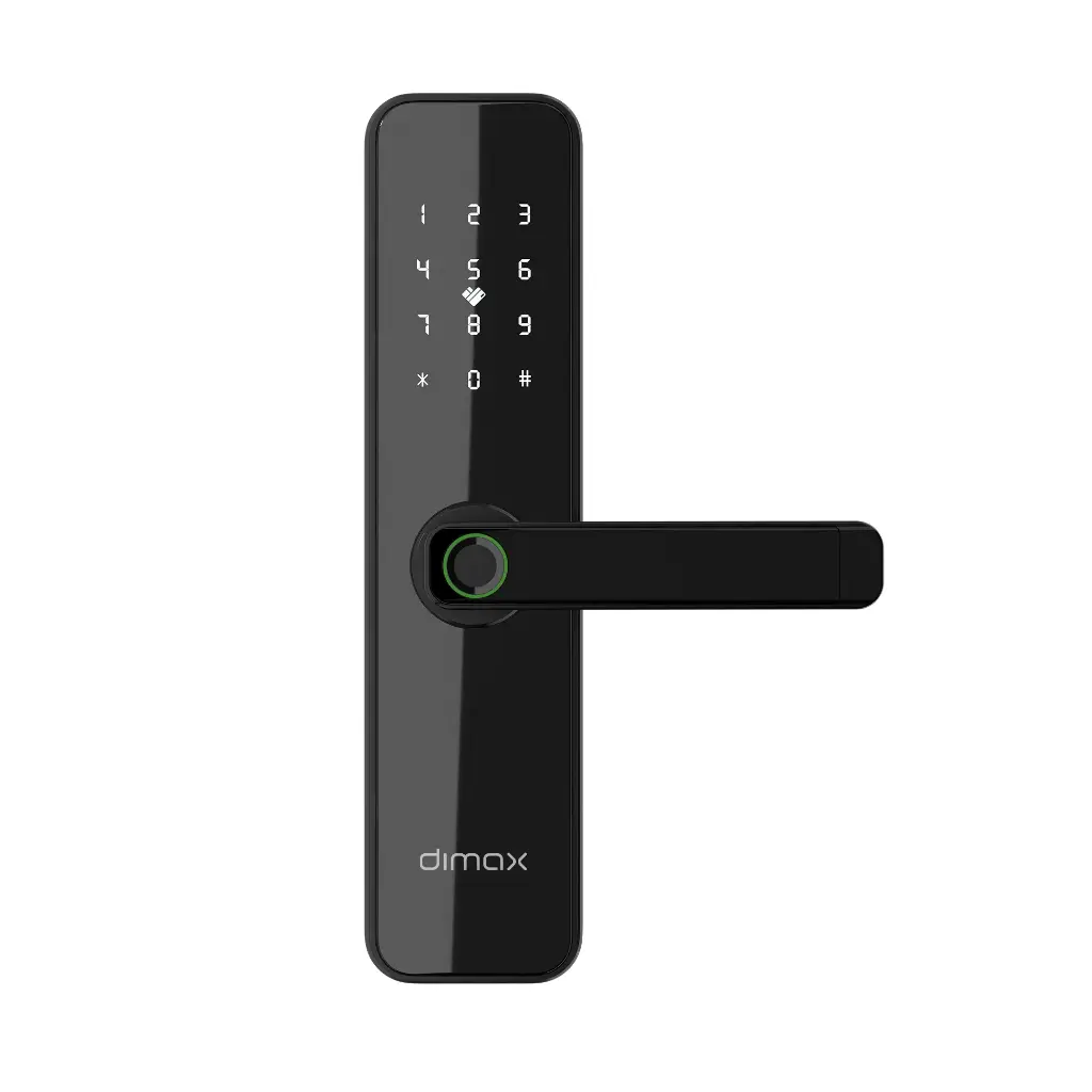 DIMAX - CERRADURA SMART COLOR NEGRA