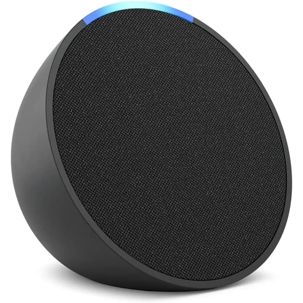 AMAZON - ALEXA PARLANTE INTELIGENTE ECHO POP (Ultima Generación) - NEGRO