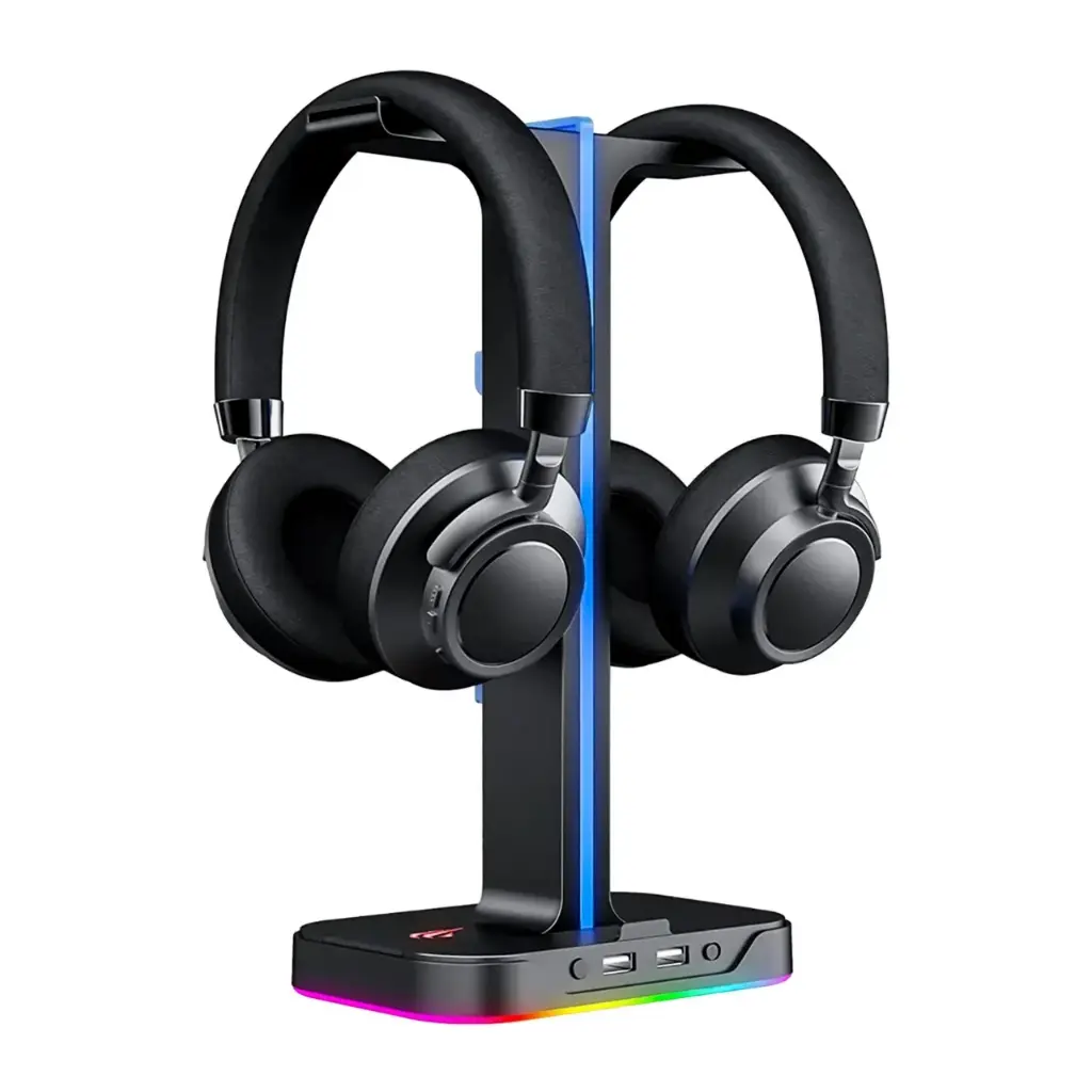 [TH650] HAVIT - SOPORTE PARA AUDIFONOS RGB
