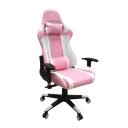 HAVIT - SILLA GAMER BLANCO+ROSA