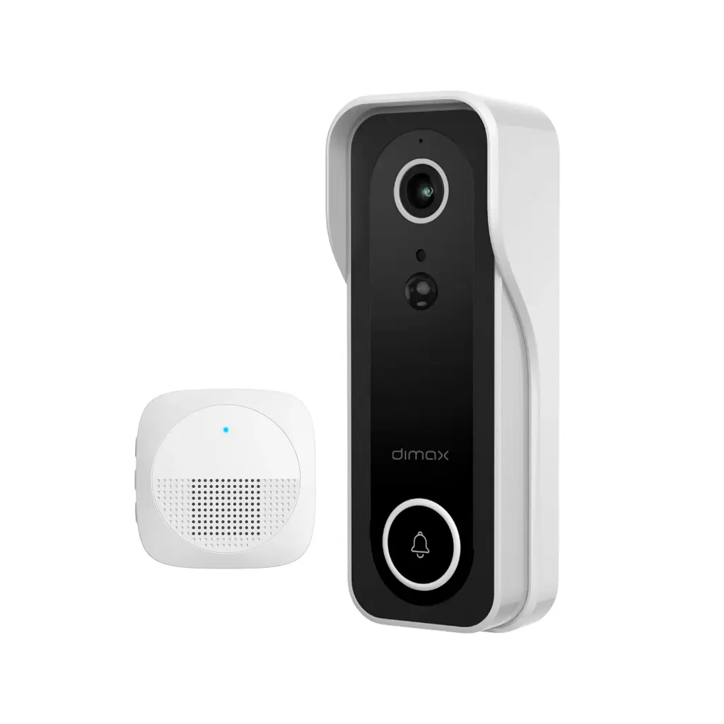 [G123] DIMAX - KIT TIMBRE INALAMBRICO 4MP