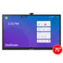 ONESCREEN – PANTALLA INTERACTIVO LED 4K UHD DE 75 PULGADAS DISEÑADO PARA ENTORNOS CORPORATIVOS Y EDUCATIVOS TL7-75"