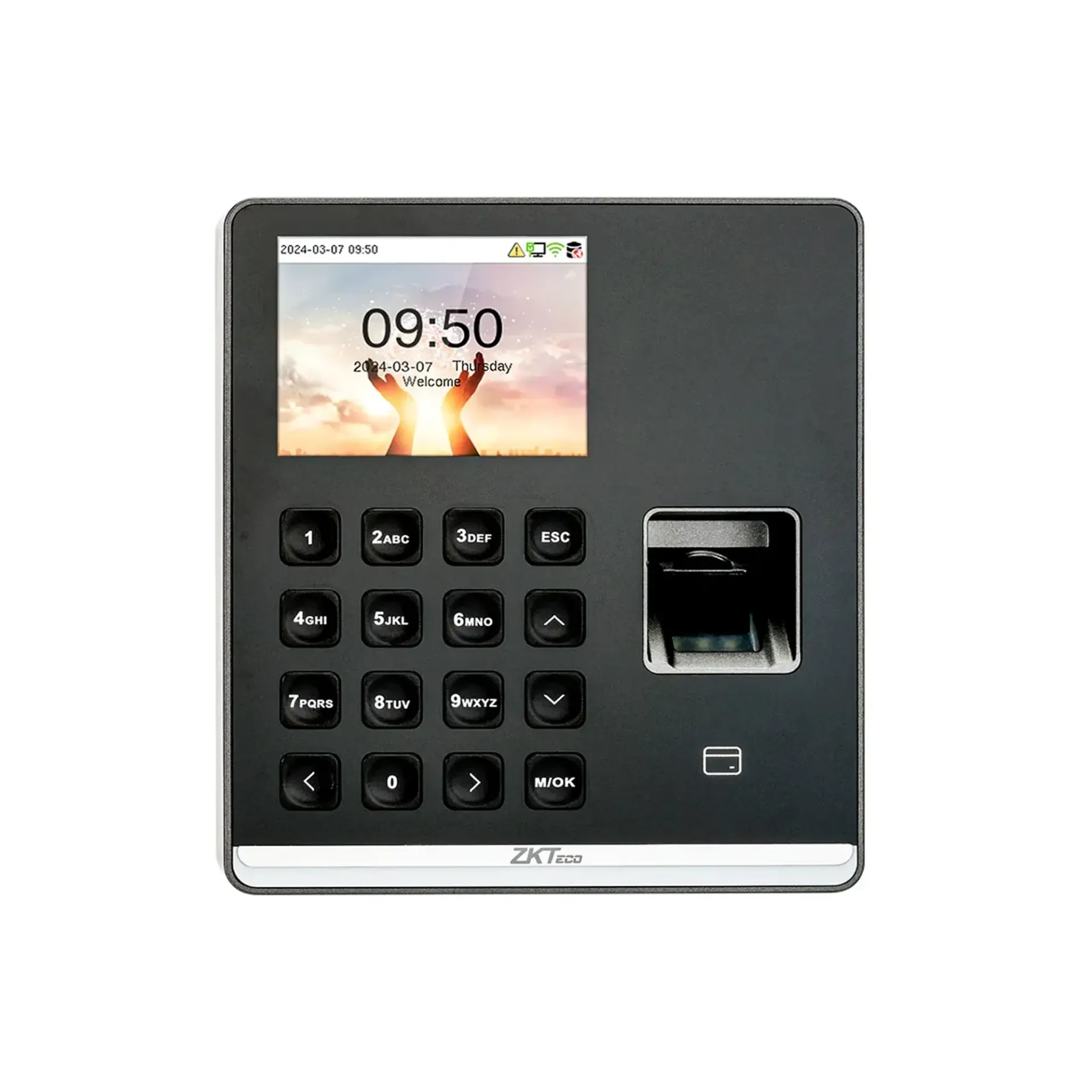 ZKTECO - CONTROL ASISTENCIA PANTALLA 2,8"