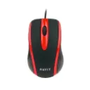 HAVIT - MOUSE USB COLOR NEGRO-ROJO