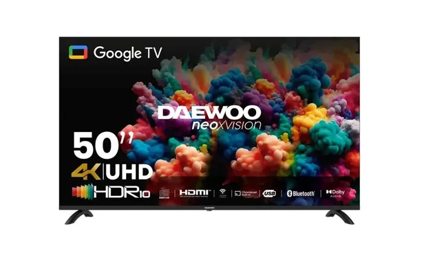 [50G3NUHD] DAEWOO - TELEVISOR 50” UHD 4K 50G3NUHD
