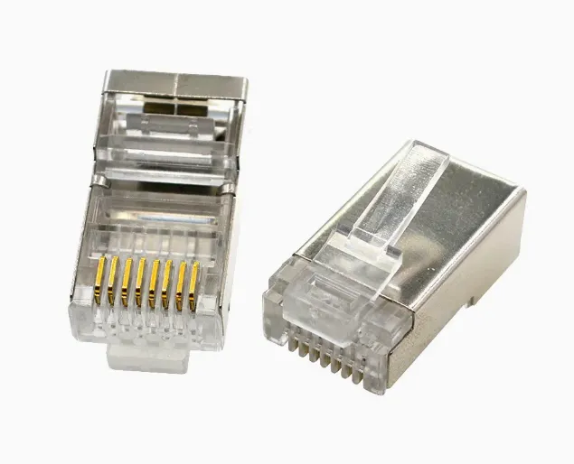 [P6AS-10] SUR-LINK - CAT6A CONECTOR FTP RJ45 PLUG - 10 UNIDADES