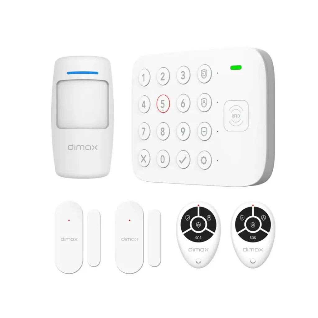 DIMAX - KIT DE ALARMA WIFI - SMART