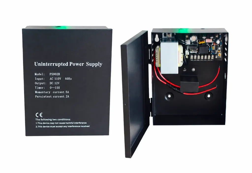 [ZK-P1205-B2] ZKTECO - FUENTE SUPERVISADA 12V 5A SOPORTA BATERIA