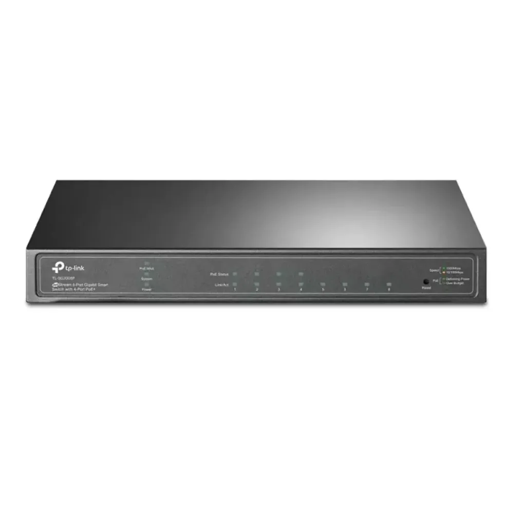 [TL-SG2008P] TP-LINK - SWITCH JETSTREAM 8 PUERTOS GIGABIT