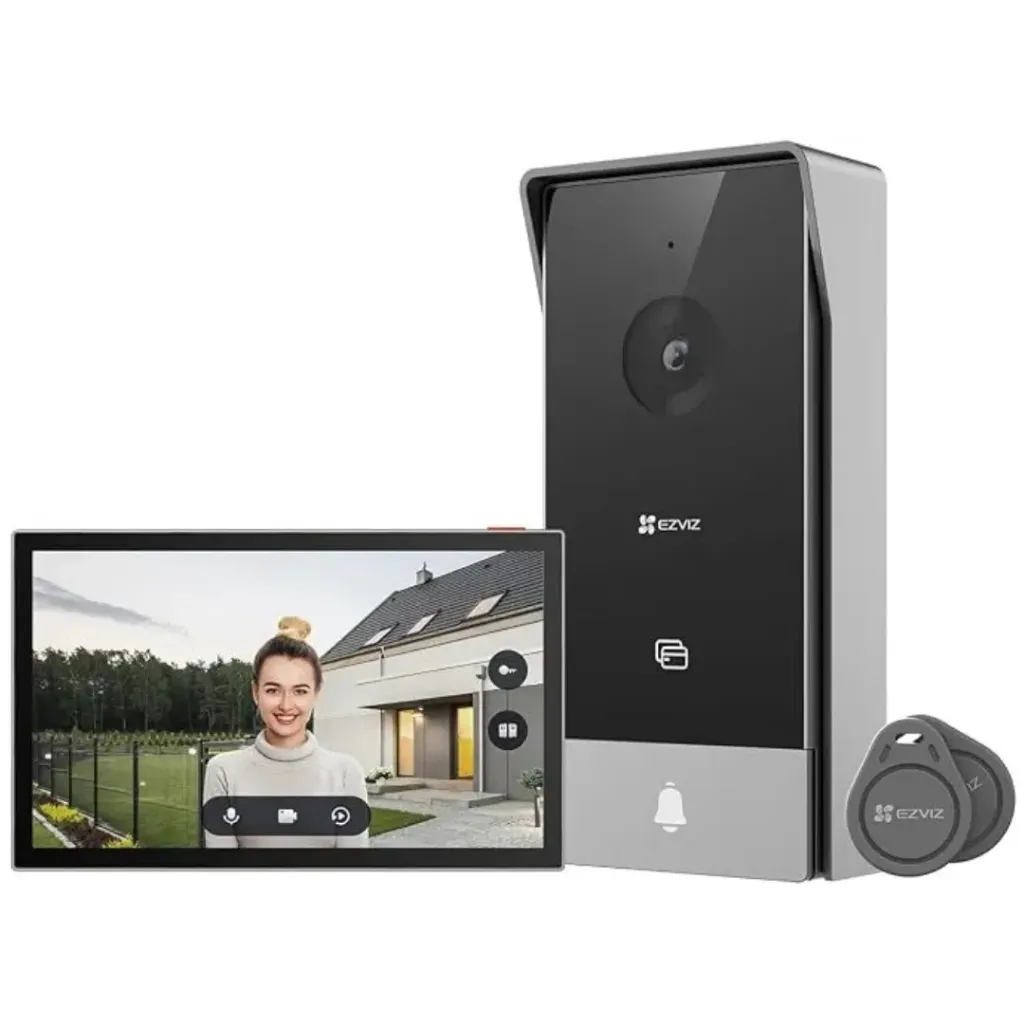 [HP5] EZVIZ - VIDEOPORTERO INTELIGENTE HP5 CON PANTALLA DE 7" Y RESOLUCIÓN 1080P