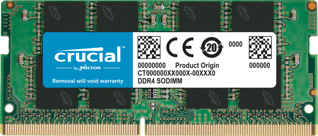 [CT8G4SFRA32A] CRUCIAL - MEMORIA RAM 8GB DDR4-3200 SODIMM