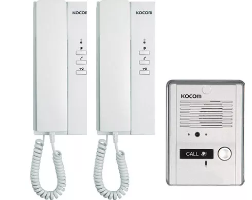KOCOM - SISTEMA DE 2 INTERCOMUNICADORES (CITOFONOS)