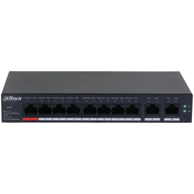DAHUA - SWITCH ADMINISTRABLE GIGABIT 10 PUERTOS