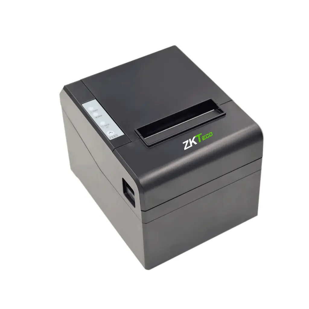 ZKTECO - IMPRESORA TÉRMICA DE 80 MM CON CORTADOR AUTOMÁTICO