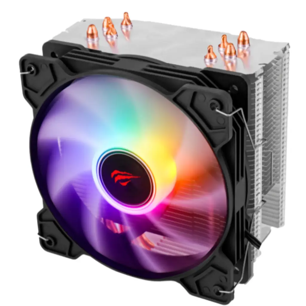 HAVIT - COOLER RGB PARA PROCESADORES INTEL O AMD 