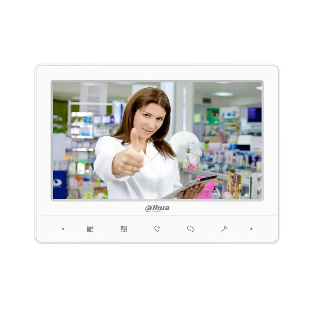 DAHUA - MONITOR PARA VIDEO PORTERO ANALOGICO CON PANTALLA DE 7"