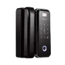 ZKTECO - CERRADURA PARA PUERTAS DE BLINDEX LADO IZQUIERDO, WIFI, BIOMÉTRICO, RFID, CONTRASEÑA 