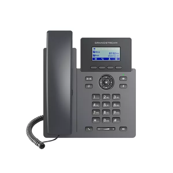 GRANDSTREAM - TELEFONO IP - 2 LINEAS 2 SIP - PUERTO POE