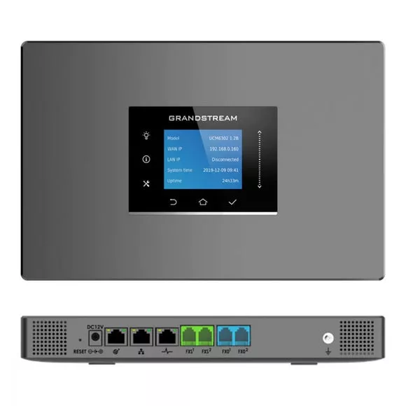 GRANDSTREAM - CENTRAL IP 2 TRONCALES - 2 FXO - 2 FXS
