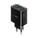 HAVIT - CARGADOR HAVIT NEGRO PD20W+QC3.0