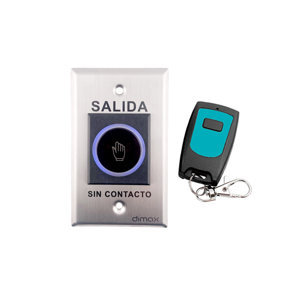 DIMAX - BOTÓN PARA ACCIONAMIENTO SIN TOQUE + CONTROL 