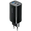 HAVIT - CARGADOR DE VIAJE COLOR NEGRO 67W