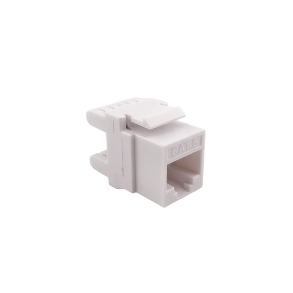[KJUC6WHITE90] SUR-LINK - KEYSTONE JACK CAT6 COLOR BLANCO - 1 UNIDAD 