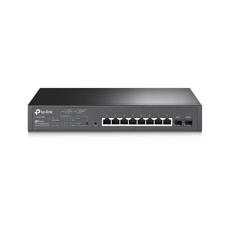 TP-LINK - SWITCH POE+ JETSTREAM 10 PUERTOS