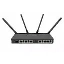 MIKROTIK - ROUTER BOARD WIFI DOBLE BANDA -10 PUERTOS 