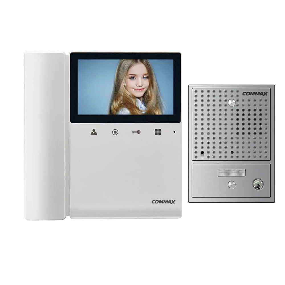 COMMAX - KIT DE VIDEO PORTERO KT-43KCGN2
