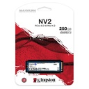 KINGSTON - SSD NV2 SNVS 250GB M.2 NVMe PCIe 