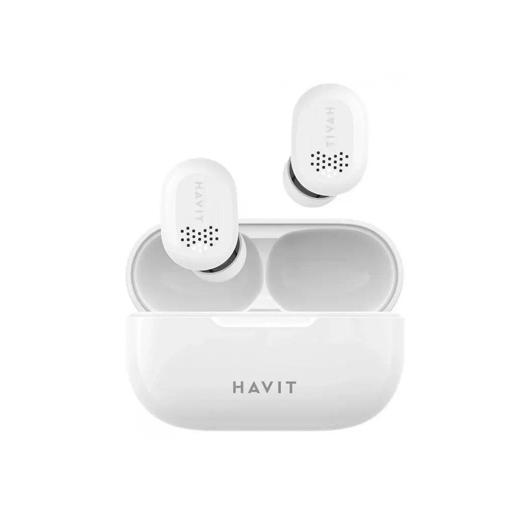 HAVIT - AURICULARES BLUETOOTH BLANCOS