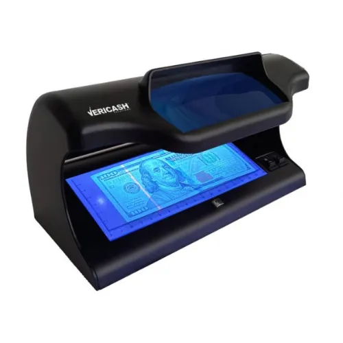 VERICASH - DETECTOR DE BILLETES CON UV/WM Y LUPA EMPOTRABLE 