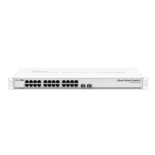 [CRS326-24G-2S+RM] MIKROTIK - CLOUD ROUTER SWITCH 24 ETH GIGABIT 2SFP+ 
