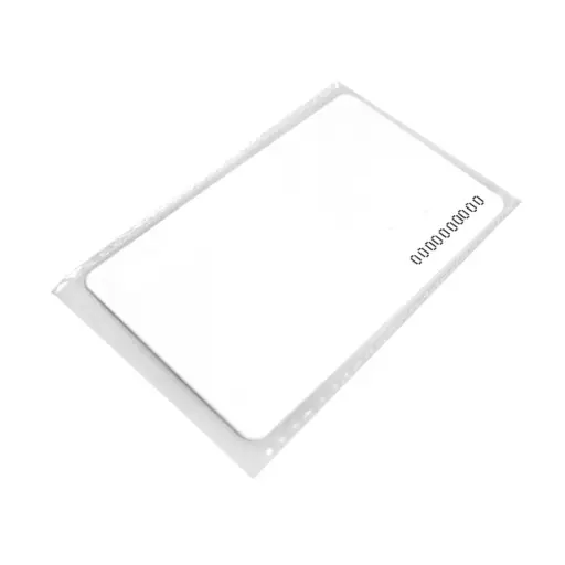 [ID THIN CARD] ZKTECO - TARJETA DE PROXIMIDAD EM4100 SIN PERFORAR