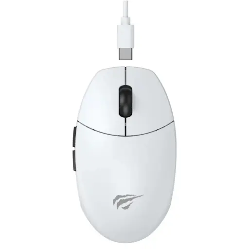 [MS1039W-WBK] HAVIT - MOUSE GAMING DUAL BLANCO+NEGRO 