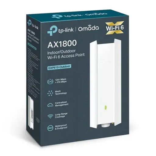 [EAP610-OUTDOOR] TP-LINK - PUNTO DE ACCESO WI-FI 6 PARA INTERIORES/EXTERIORES AX1800 